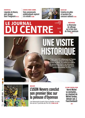 Cover of Le Journal du Centre
