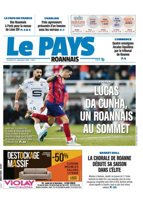 Cover of Le Pays Roannais (Roanne)