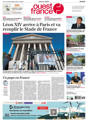 Cover of Ouest France (Manche)