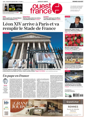 Cover of Ouest-France (Rennes Sud-Est)