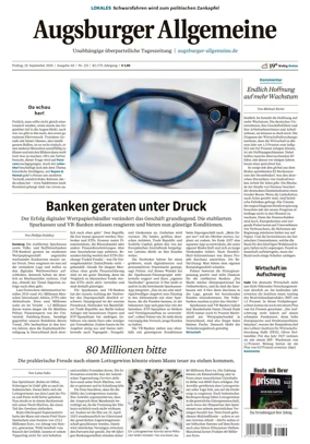 Cover of Augsburger Allgemeine (Ausgabe Stadt)