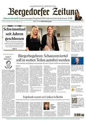 Cover of Bergedorfer Zeitung