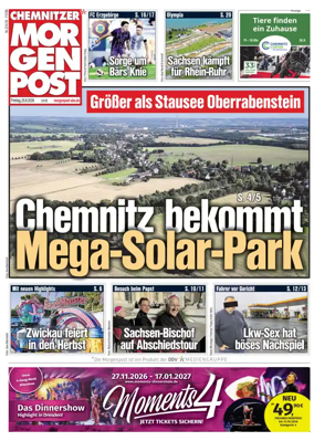 Cover of Chemnitzer Morgenpost
