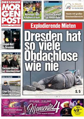 Cover of Dresdner Morgenpost