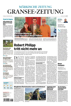Cover of Gransee-Zeitung