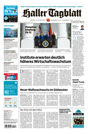 Cover of Haller Tagblatt