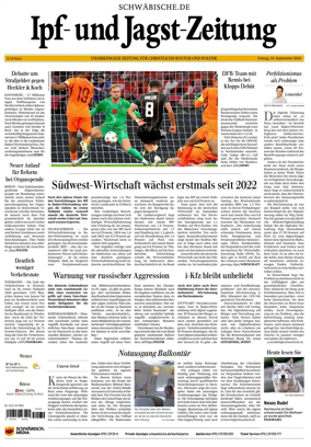 Cover of Ipf- und Jagst-Zeitung