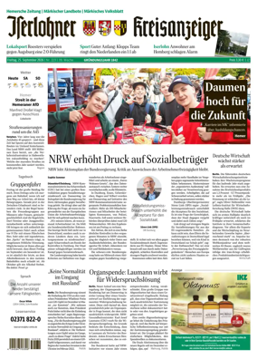 Cover of Iserlohner Kreisanzeiger und Zeitung (Iserlohn)