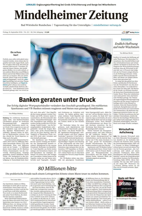 Cover of Mindelheimer Zeitung