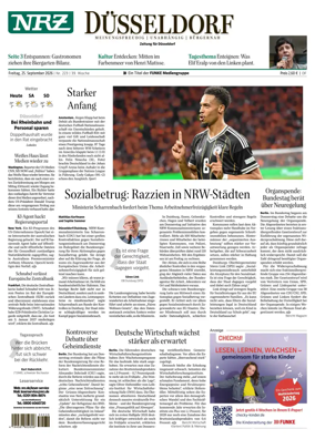 Cover of Neue Rhein Zeitung (Dusseldorf)