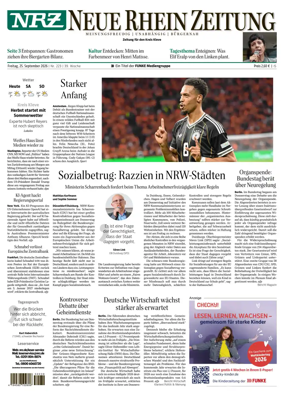 Cover of Neue Rhein Zeitung (Emmerich and Kleve)