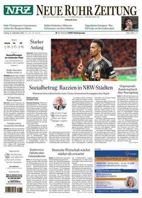 Cover of Neue Rhein Zeitung (Essen)