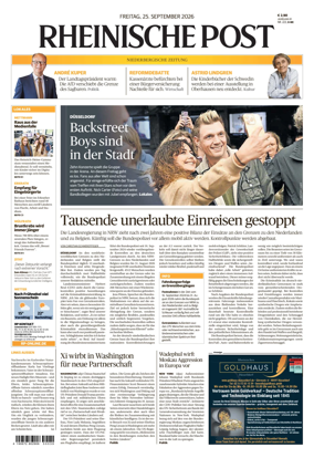 Cover of Rheinische Post Mettmann