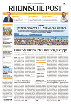 Cover of Rheinische Post - Wesel/Dinslaken