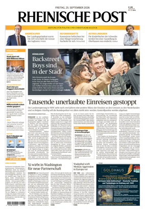 Cover of Rheinische Post