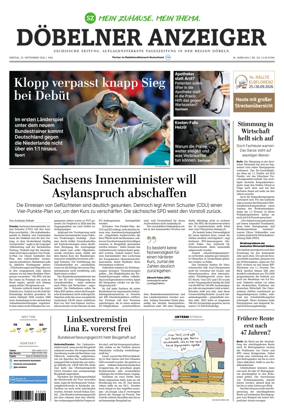 Cover of Sachsische Zeitung (Dobeln)