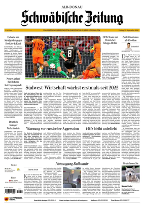 Cover of Schwabische Zeitung (Alb-Donau)