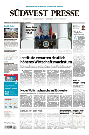 Cover of Sudwest Presse