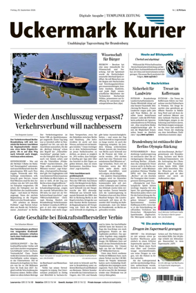 Cover of Templiner Zeitung