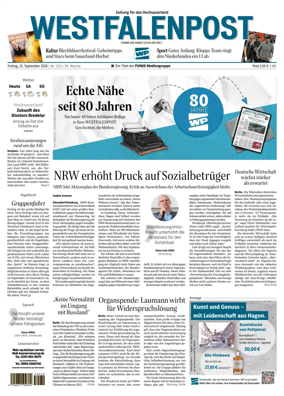 Cover of Westfalenpost (Brilon)