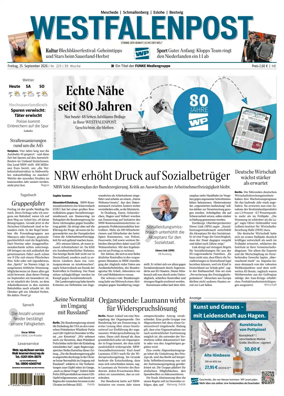 Cover of Westfalenpost (Meschede)