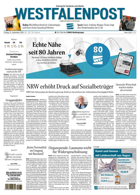 Cover of Westfalenpost (Wetter)