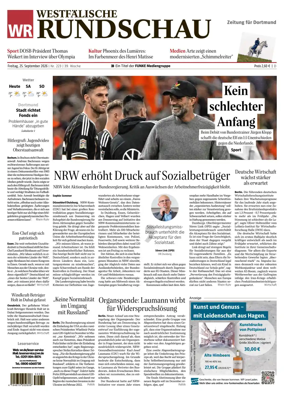 Cover of Westfalische Rundschau (Dortmund-Sud II)
