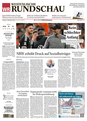 Cover of Westfalische Rundschau (Ennepetal)