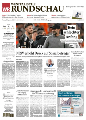 Cover of Westfalische Rundschau (Olpe)