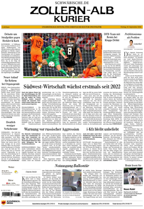 Cover of Zollern-Alb-Kurier (Balingen)