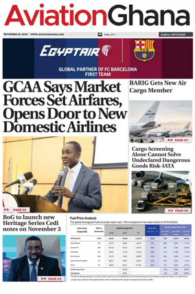 Cover of Aviation Ghana