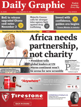 Cover of Daily Graphic