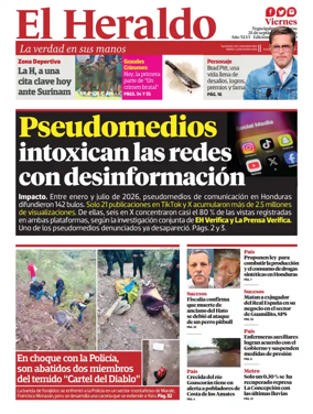 Cover of Diario El Heraldo