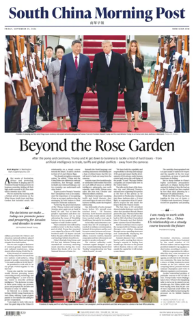 Cover of South China Morning Post