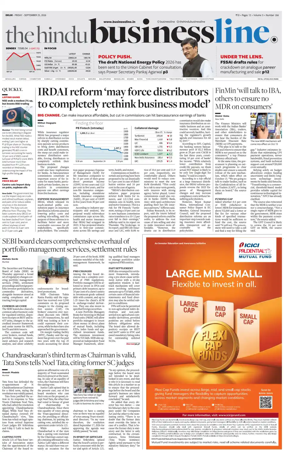 Cover of BusinessLine (Delhi)