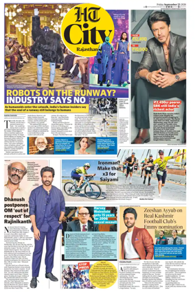 Cover of Hindustan Times (Jaipur) - City