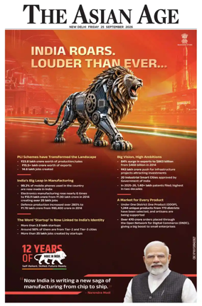 Cover of The Asian Age