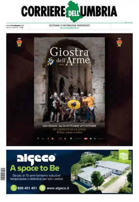 Cover of Corriere dell Umbria