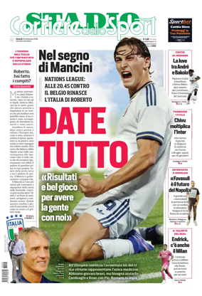 Cover of Corriere dello Sport Stadio (Nazionale)