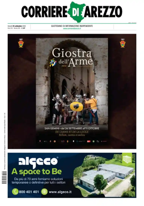 Cover of Corriere di Arezzo