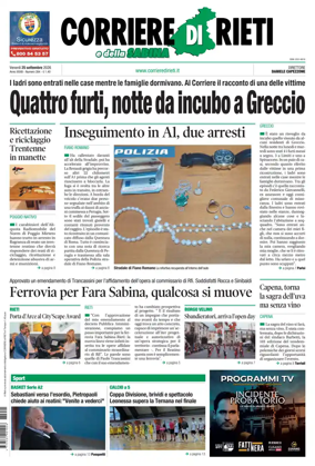 Cover of Corriere di Rieti