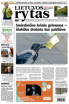 Cover of Lietuvos Rytas