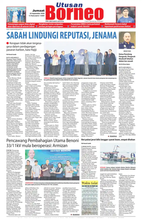Cover of Utusan Borneo (Sabah)