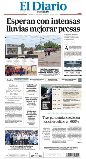 Cover of El Diario de Delicias