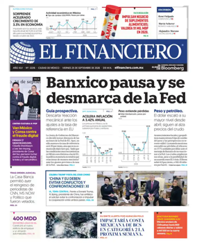Cover of El Financiero
