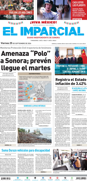 Cover of El Imparcial
