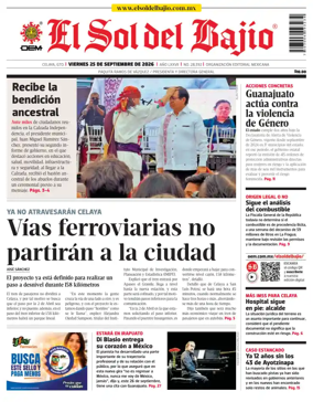 Cover of El Sol de Bajio