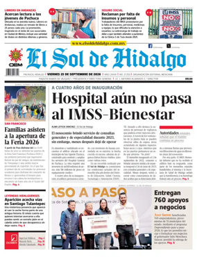 Cover of El Sol de Hidalgo