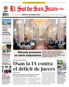 Cover of El Sol de San Juan del Rio