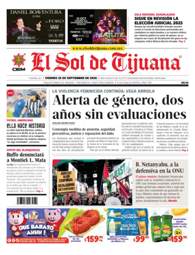Cover of El Sol de Tijuana